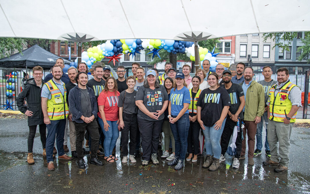 VPM marks start of construction on new downtown headquarters with a block party