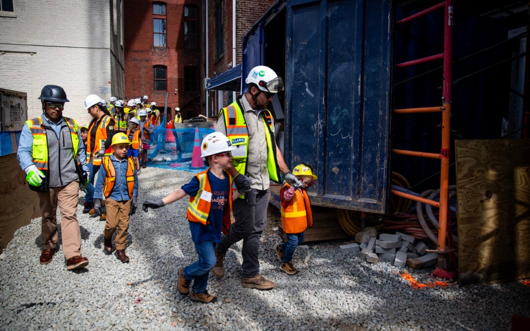 Kids join VPM’s construction site for the day