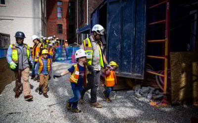 Kids join VPM’s construction site for the day